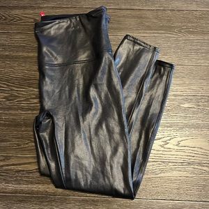 Spanx Faux Leather Leggings